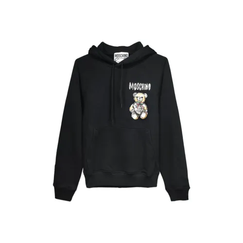 MOSCHINO Толстовка Женская Черная