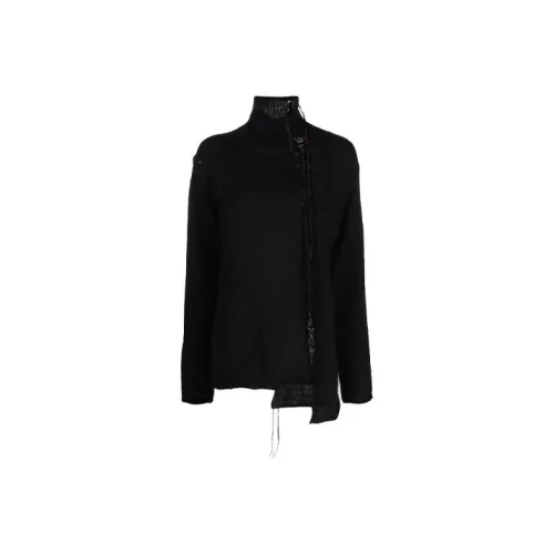 Yohji Yamamoto Черные Женские Кашемировые Свитера