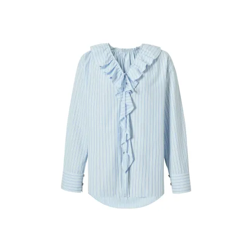 Indicia Синие Женские Рубашки