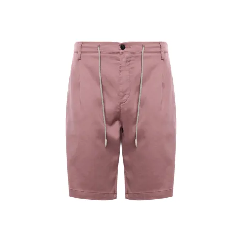 Eleventy FIRSTCLASS Сделано в Италии Повседневные шорты Мужские Светло-фиолетовые