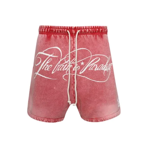 Hellstar Повседневные шорты Мужские Красные