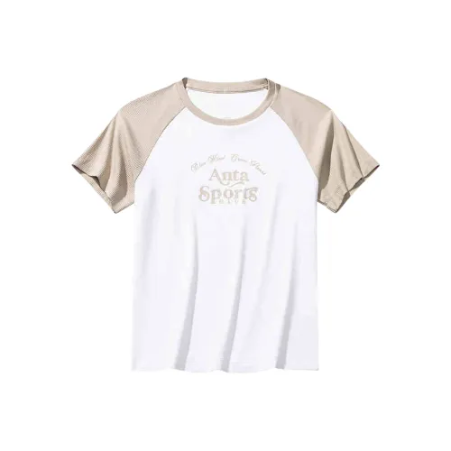 ANTA Sports Lifestyle Collection Lifestyle Collection T-Shirt Женская Светлый хаки