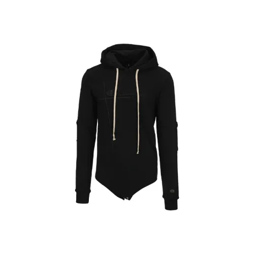 RICK OWENS совместный бренд Черные мужские свитшоты