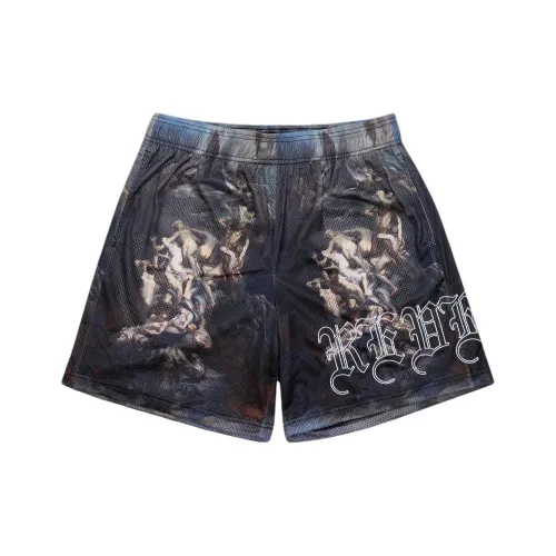 Повседневные шорты Revenge унисекс черного цвета