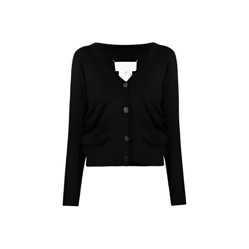 Maison Margiela FW21 Slim Fit Трикотаж Женский Черный