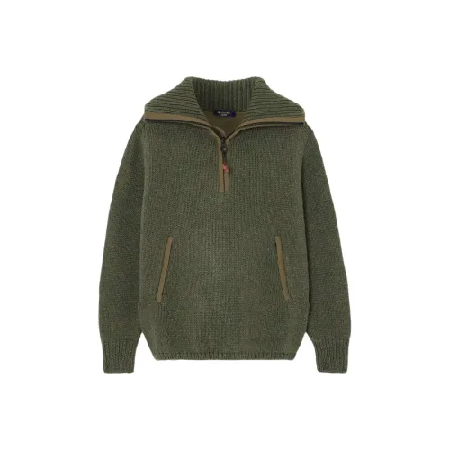 Loro Piana Темно-зеленые Женские Свитеры