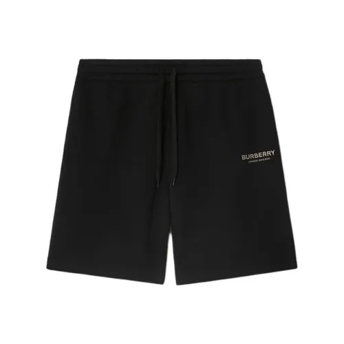 Burberry Черные Мужские Повседневные Шорты