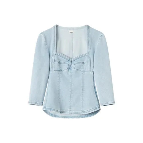 ISABEL MARANT Синие Женские Рубашки T