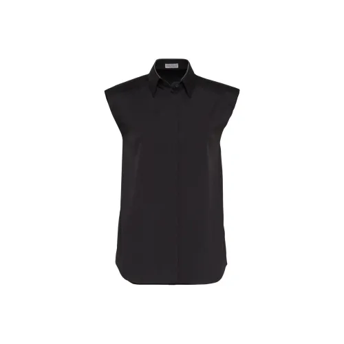 Brunello Cucinelli Черные Женские Рубашки