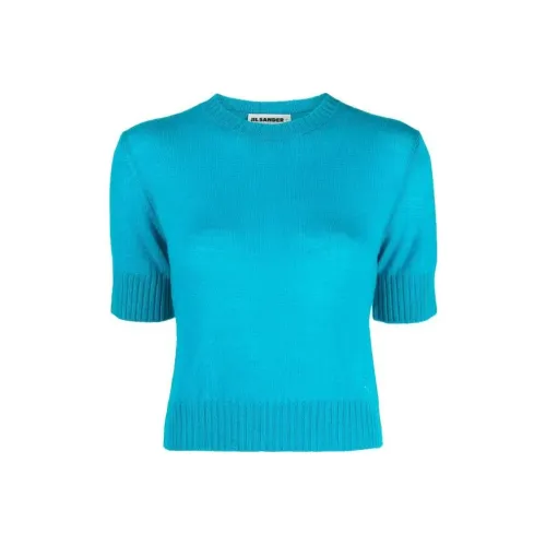 JIL SANDER Синий Женские Свитеры