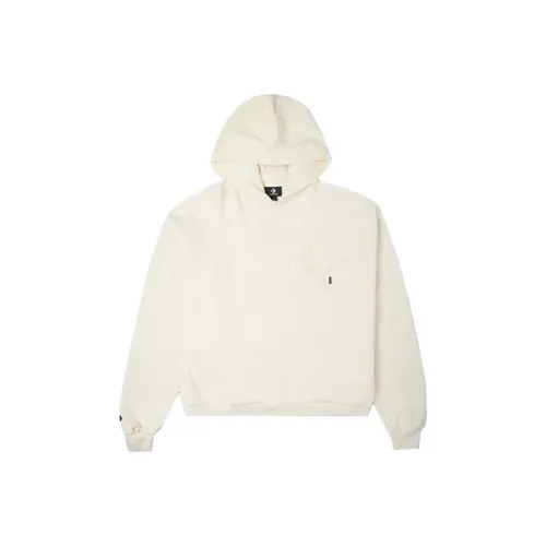 Конверс Свитшот Женский Молочный Белый