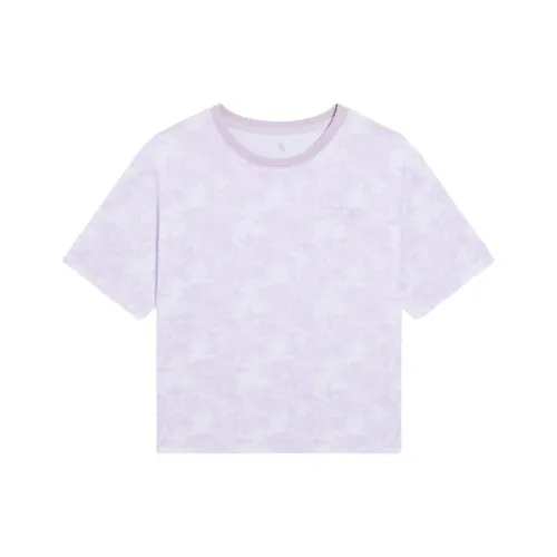 PEAK T Рубашка Женская Светлый Снег Фиолетовый