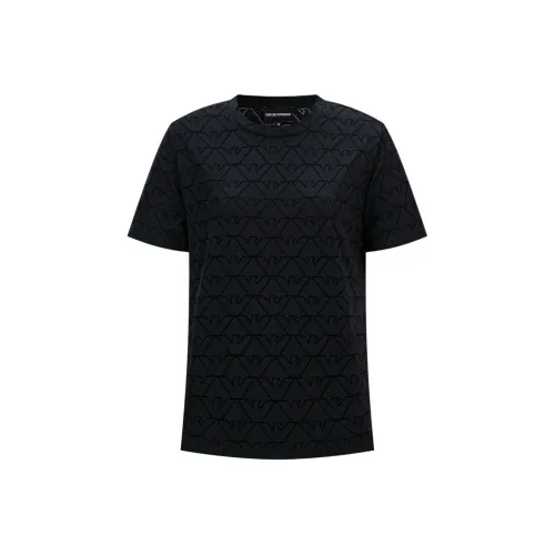 EMPORIO ARMANI Темно-синие Женские Рубашки T