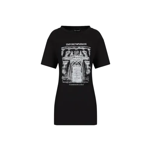 EMPORIO ARMANI Черные Женские Футболки