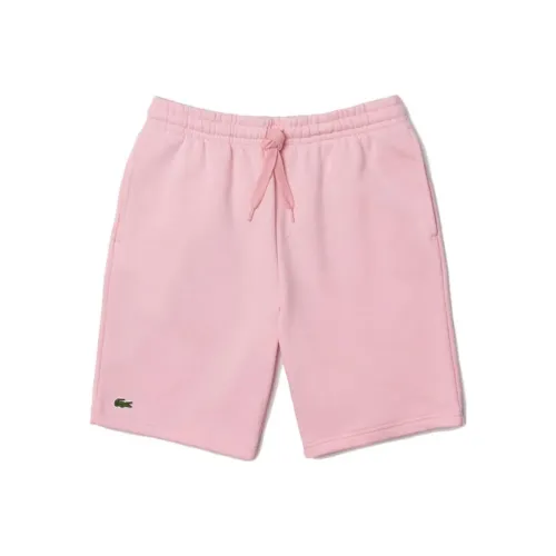 LACOSTE Повседневные шорты Мужские Розовые