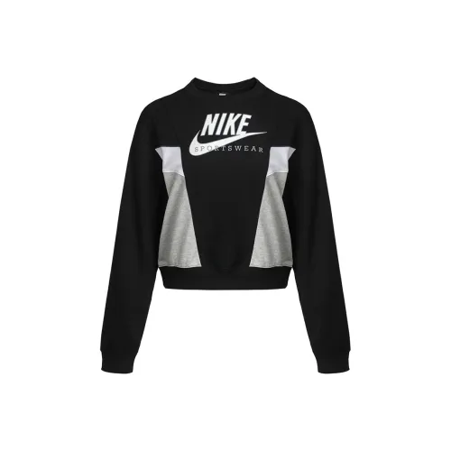 NIKE Черные Женские Свитшоты