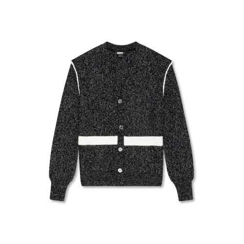 DKNY FW24 Свитер Женский Черный Белый