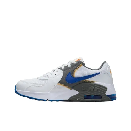 Nike Air Max Excee Low Топ Kids Lifestyle Shoes Белый Серый Подростки