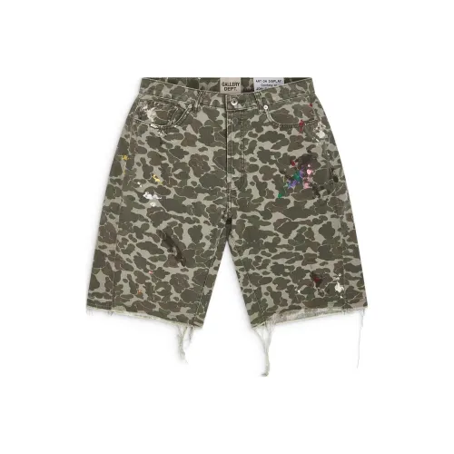 Gallery Dept. FW24 Повседневные шорты Унисекс Оливковый
