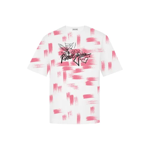 Richie Macie Т-рубашка с рукавом-капюшоном белого цвета для женщин