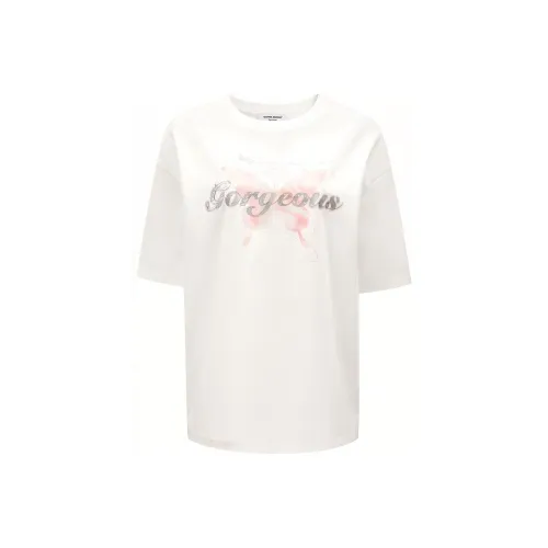 VERO MODA Т-рубашка с оборванным рукавом женская натуральный белый