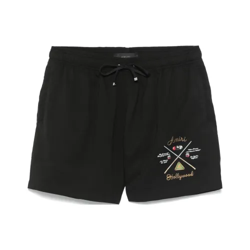 AMIRI FW24 Повседневные шорты Мужские Черные