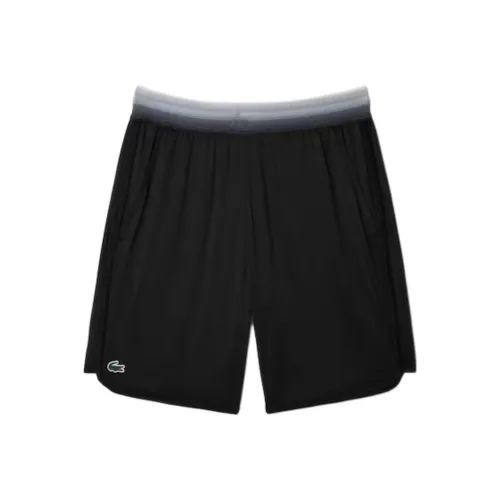LACOSTE Повседневные шорты Мужские Черные