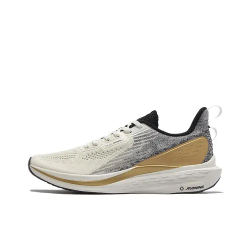 361° FlyFish Slip-resistant и дышащий с низким верхом повседневные беговые кроссовки для мужчин белые серые золотые