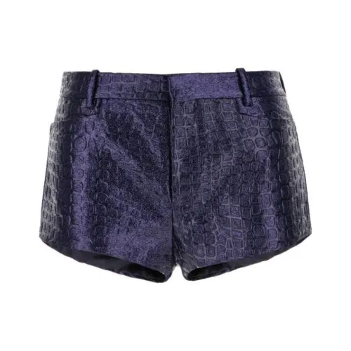 TOM FORD Повседневные шорты Мужские Фиолетовые