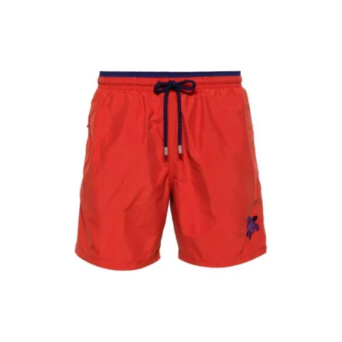 VILEBREQUIN Повседневные шорты Мужские Красные