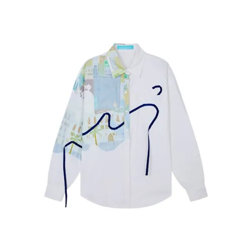 HOWL STUDIO Белые Женские Рубашки