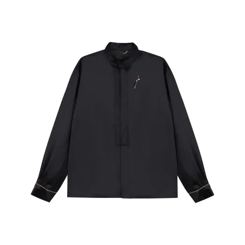 ONOFFON Черная унисекс рубашка