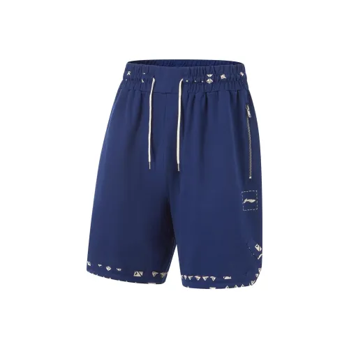 Лайнер Professional Basketball Series Баскетбольные шорты Мужской Темный Bowl Синий