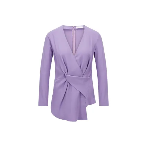 HUGO BOSS Фиолетовые Женские Рубашки