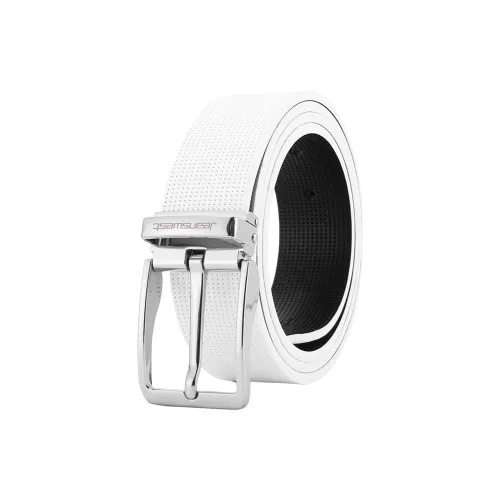 JEANSWEST Ремни из спилок коровьей кожи Мужской 3,5 см