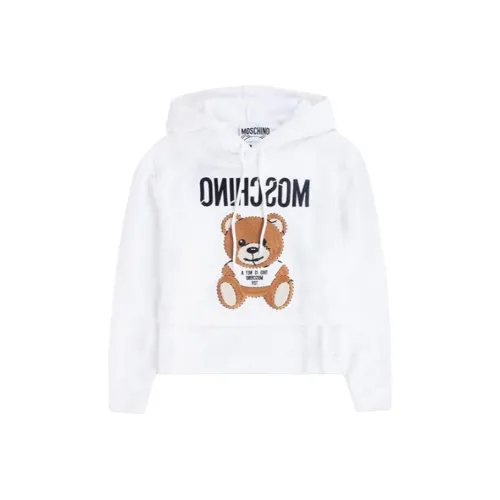 MOSCHINO Белый Женские Свитшоты