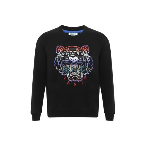 KENZO Classic Tiger Head Черный Женские Свитшоты