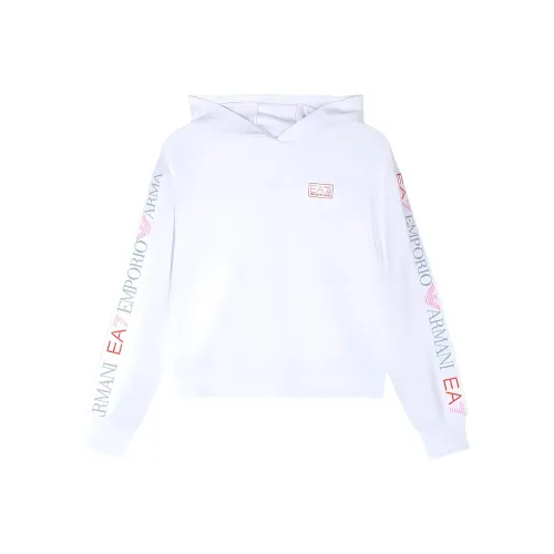EMPORIO ARMANI EA7 Толстовка Женская Белая