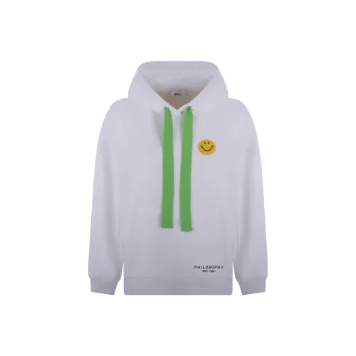 PHILOSOPHY DI LORENZO SERAFINI Белый Женские Свитшоты