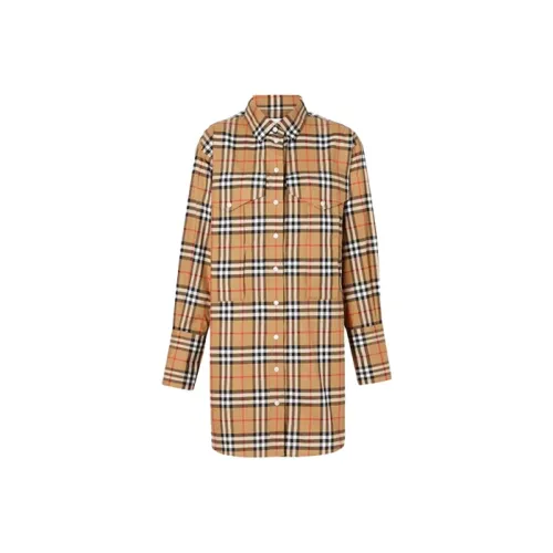 Burberry Желтые Женские Рубашки