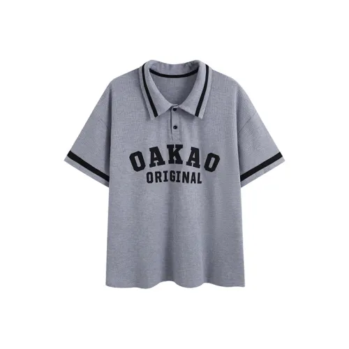 OAKAO Серый Женские Поло