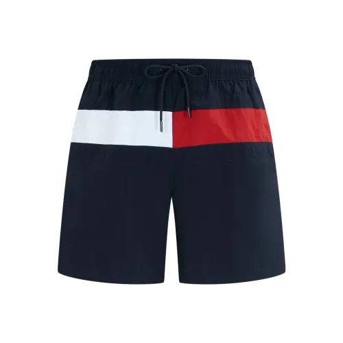 Tommy Hilfiger Темно-синие шорты DW5 для мужчин, повседневные