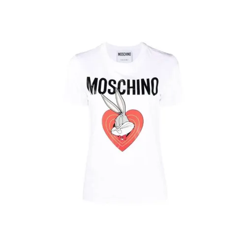 MOSCHINO Белые Женские T-рубашки