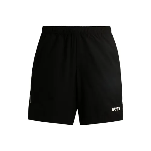 Hugo Boss Повседневные шорты Мужские Черные