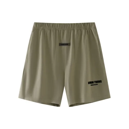 TCH Зеленые Унисекс Повседневные шорты