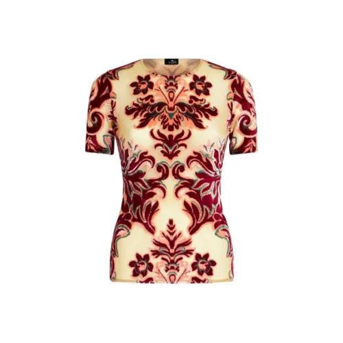 ETRO Многоцветные Женские Футболки