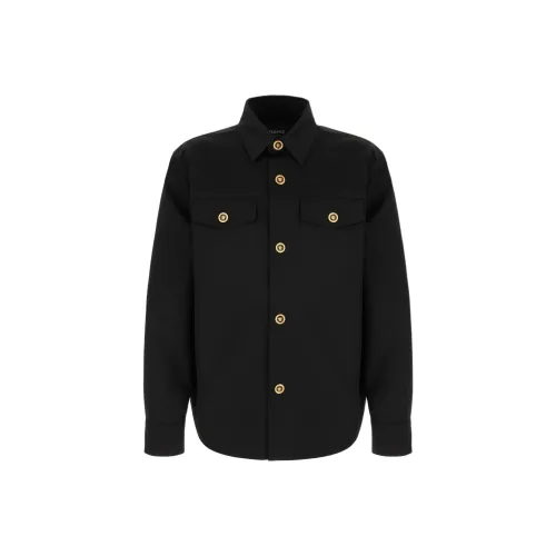 VERSACE Куртки и Пальто Мужской Черный