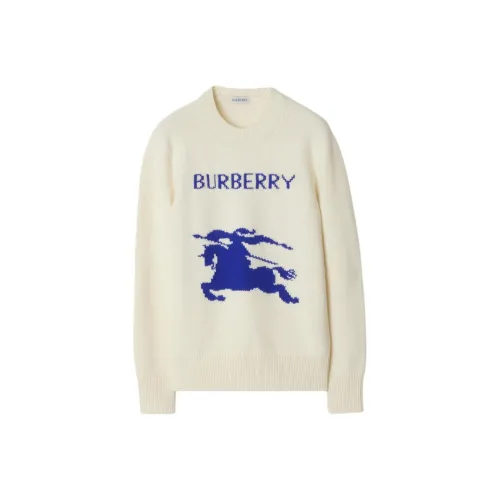 Burberry FW24 Свитер Женский Белый