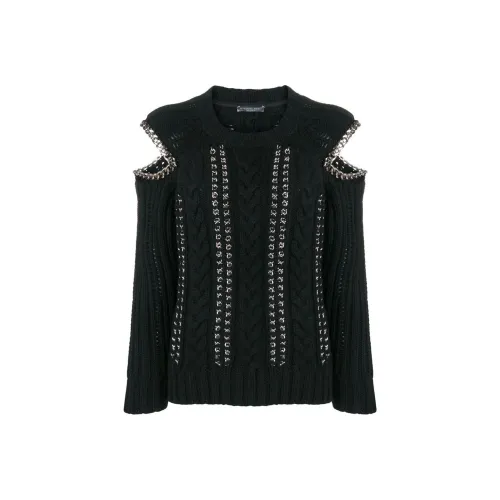 Alexander McQueen Черные Женские Свитеры
