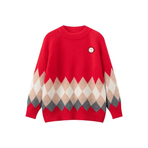 RED DRAGONFLY Свитер Женский Красный